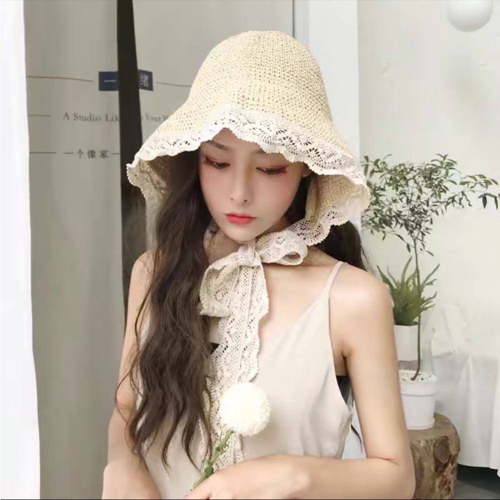 straw hat mom and baby size